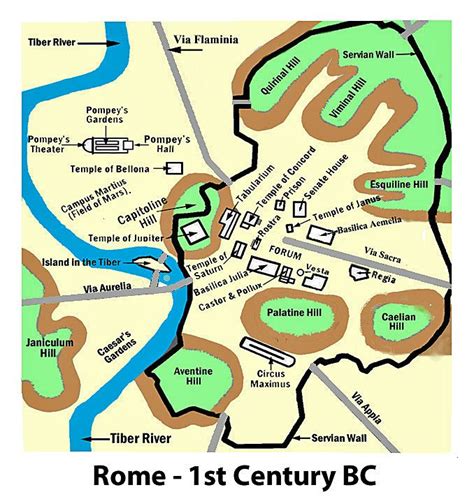 rome was built on seven hills|Seven hills of Rome .